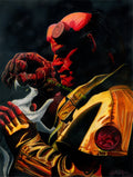 Hellboy Original Painting